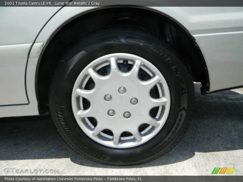 Lunar Mist Metallic / Gray 2001 Toyota Camry LE V6