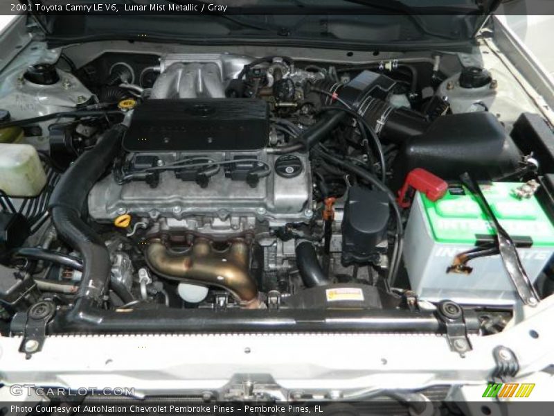 Lunar Mist Metallic / Gray 2001 Toyota Camry LE V6