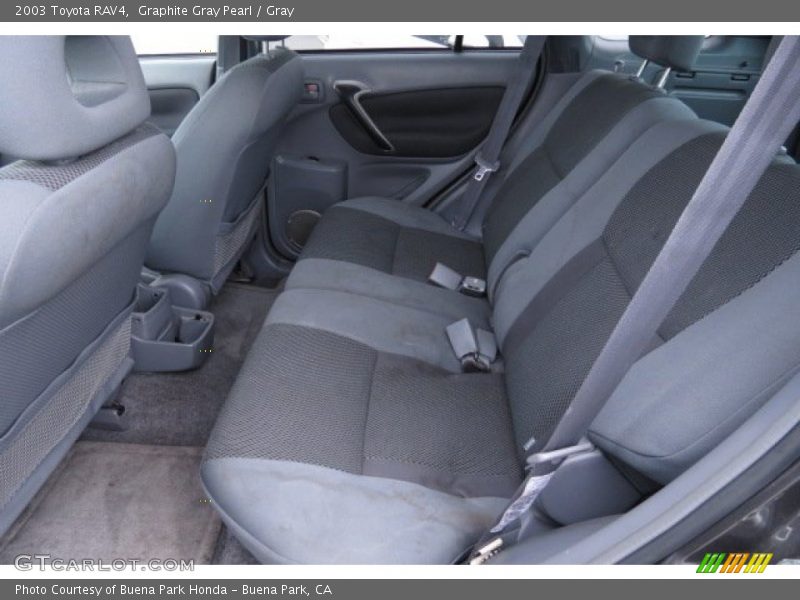 Graphite Gray Pearl / Gray 2003 Toyota RAV4