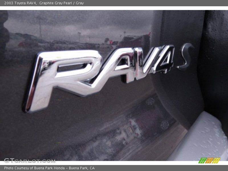 Graphite Gray Pearl / Gray 2003 Toyota RAV4