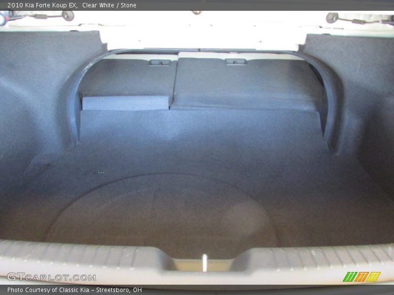 Clear White / Stone 2010 Kia Forte Koup EX