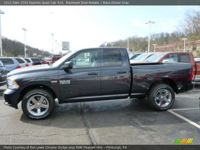  2013 1500 Express Quad Cab 4x4 Maximum Steel Metallic