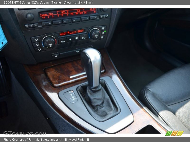 Titanium Silver Metallic / Black 2006 BMW 3 Series 325xi Sedan