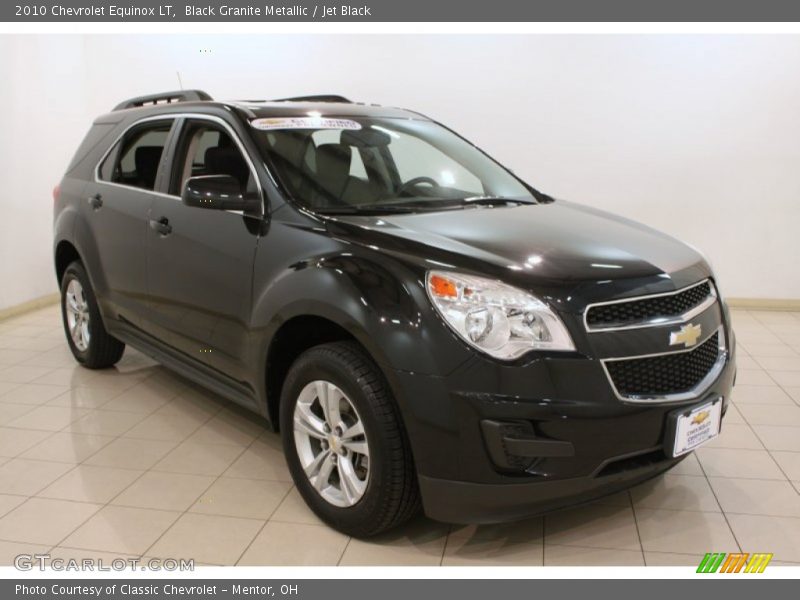 Black Granite Metallic / Jet Black 2010 Chevrolet Equinox LT