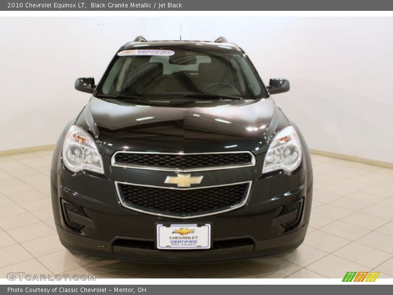 Black Granite Metallic / Jet Black 2010 Chevrolet Equinox LT
