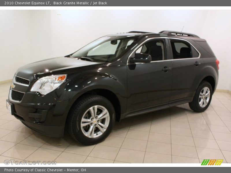 Black Granite Metallic / Jet Black 2010 Chevrolet Equinox LT