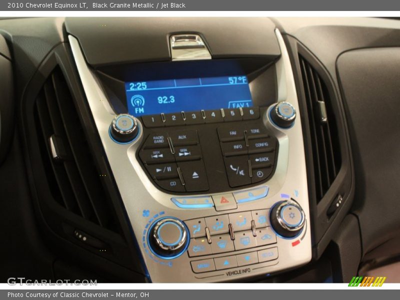Black Granite Metallic / Jet Black 2010 Chevrolet Equinox LT