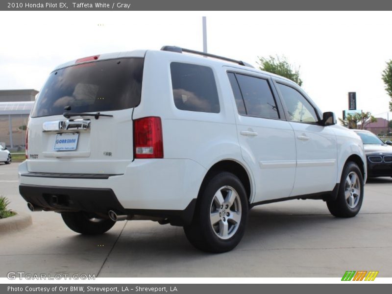 Taffeta White / Gray 2010 Honda Pilot EX
