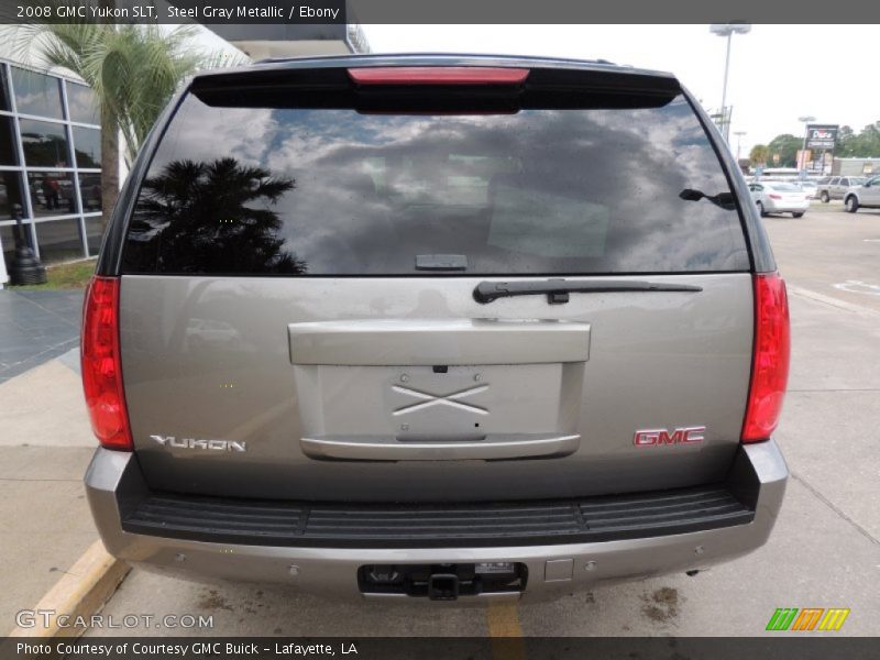 Steel Gray Metallic / Ebony 2008 GMC Yukon SLT