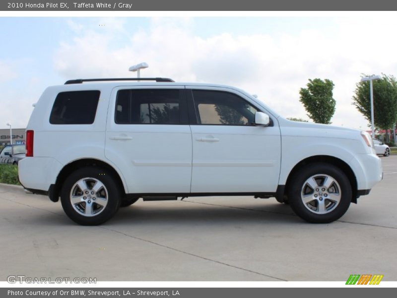 Taffeta White / Gray 2010 Honda Pilot EX