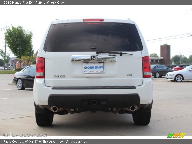 Taffeta White / Gray 2010 Honda Pilot EX