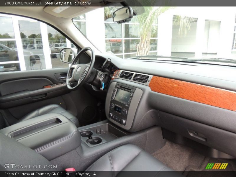 Steel Gray Metallic / Ebony 2008 GMC Yukon SLT