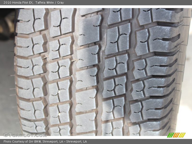 Taffeta White / Gray 2010 Honda Pilot EX