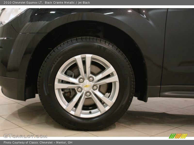 Black Granite Metallic / Jet Black 2010 Chevrolet Equinox LT
