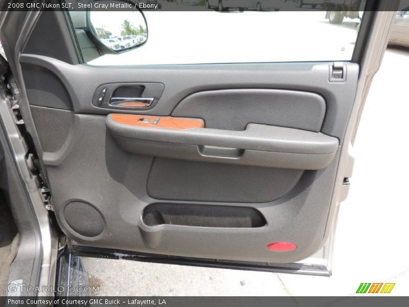 Steel Gray Metallic / Ebony 2008 GMC Yukon SLT