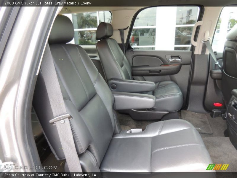 Steel Gray Metallic / Ebony 2008 GMC Yukon SLT