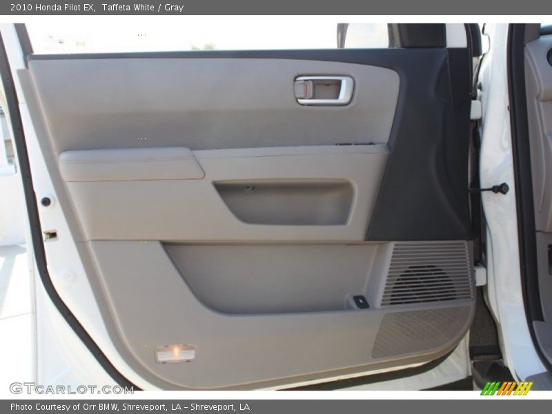 Taffeta White / Gray 2010 Honda Pilot EX