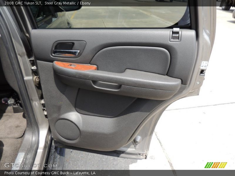 Steel Gray Metallic / Ebony 2008 GMC Yukon SLT
