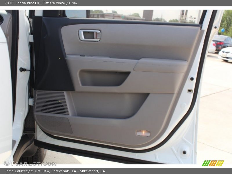 Taffeta White / Gray 2010 Honda Pilot EX