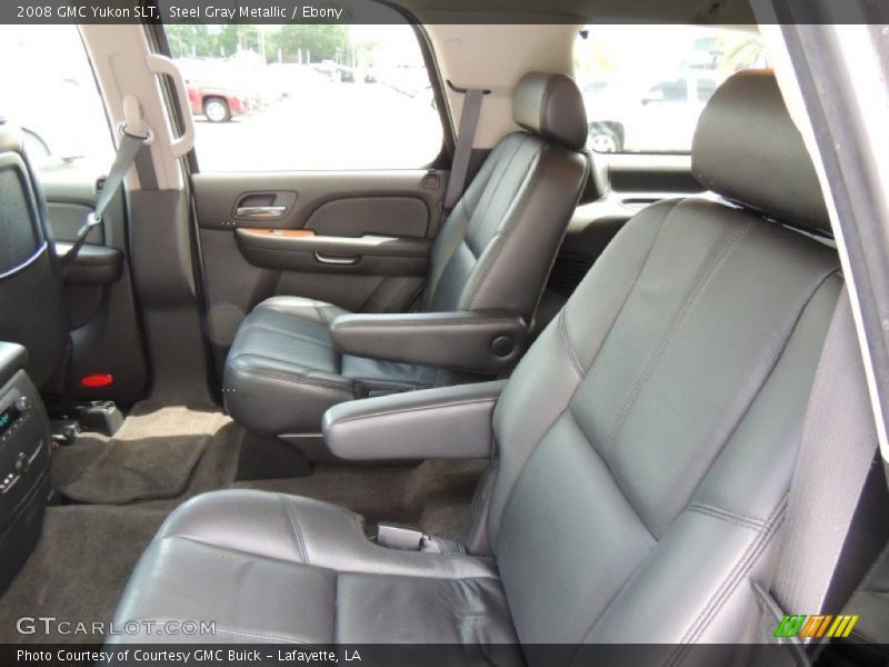 Steel Gray Metallic / Ebony 2008 GMC Yukon SLT