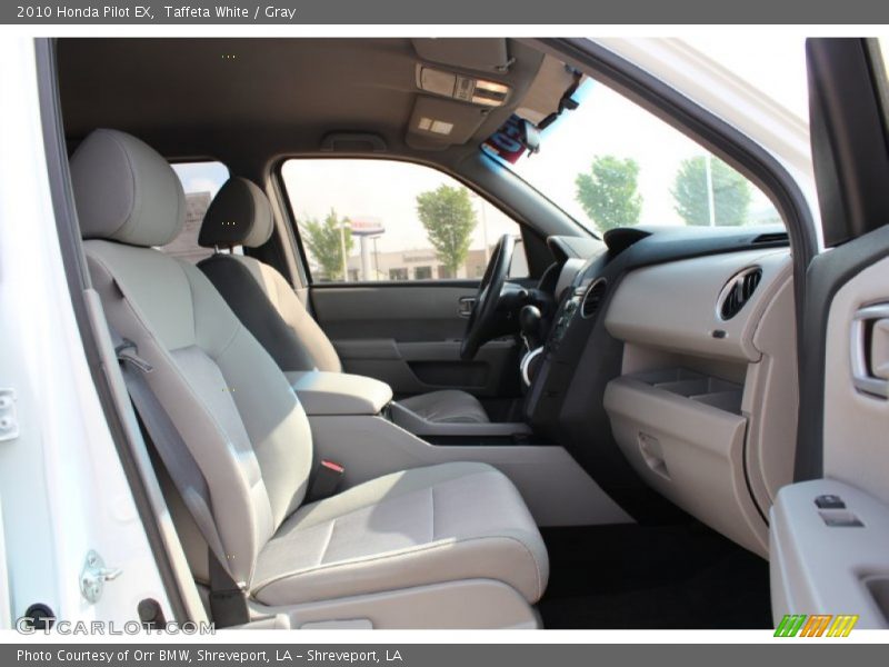 Taffeta White / Gray 2010 Honda Pilot EX