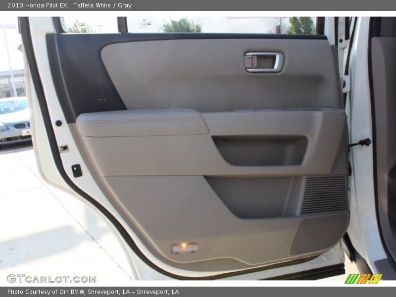 Taffeta White / Gray 2010 Honda Pilot EX