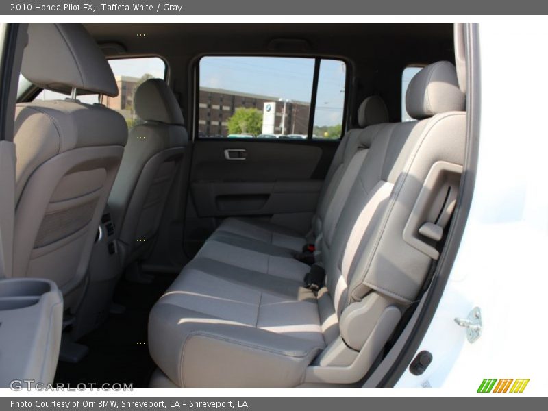 Taffeta White / Gray 2010 Honda Pilot EX