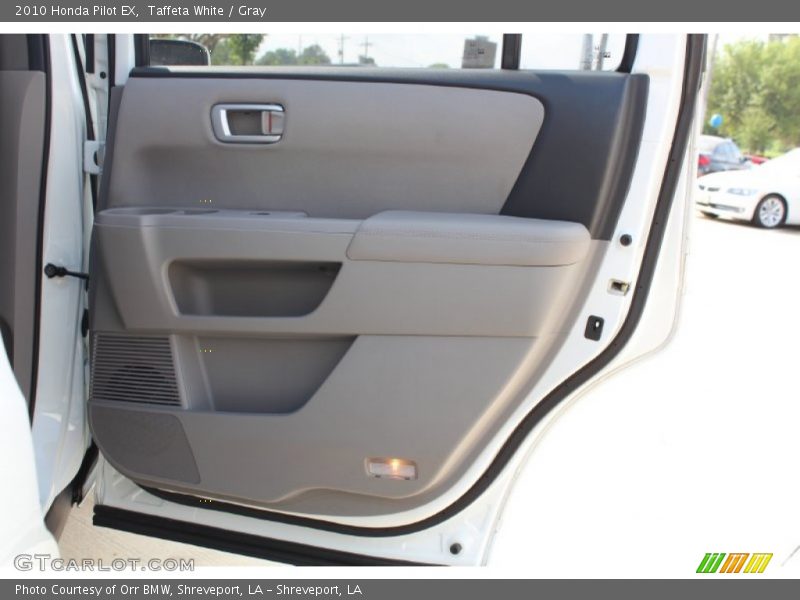 Taffeta White / Gray 2010 Honda Pilot EX