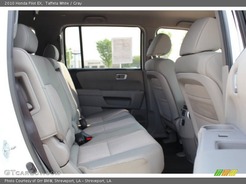 Taffeta White / Gray 2010 Honda Pilot EX