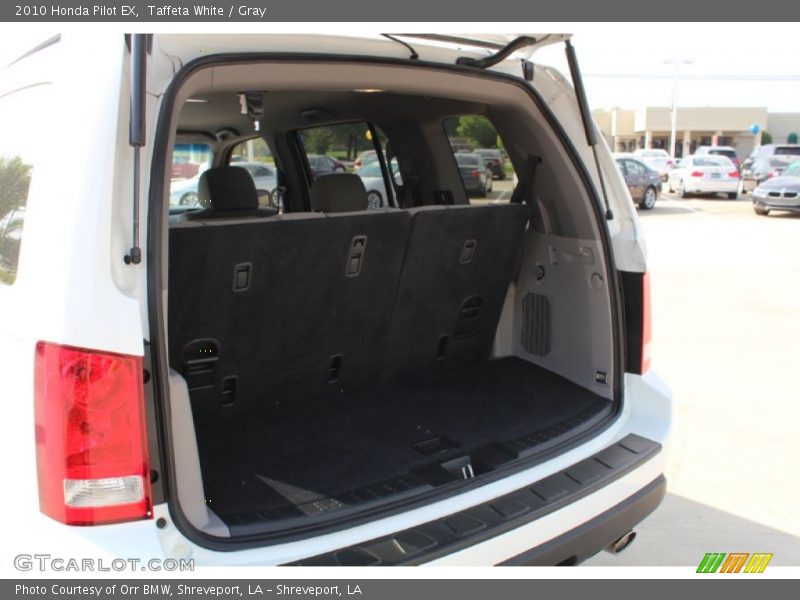 Taffeta White / Gray 2010 Honda Pilot EX