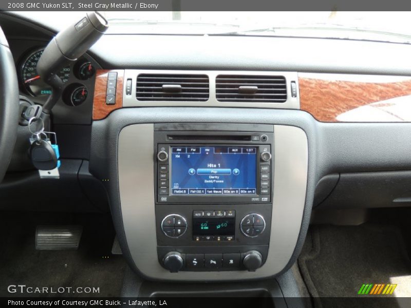 Steel Gray Metallic / Ebony 2008 GMC Yukon SLT