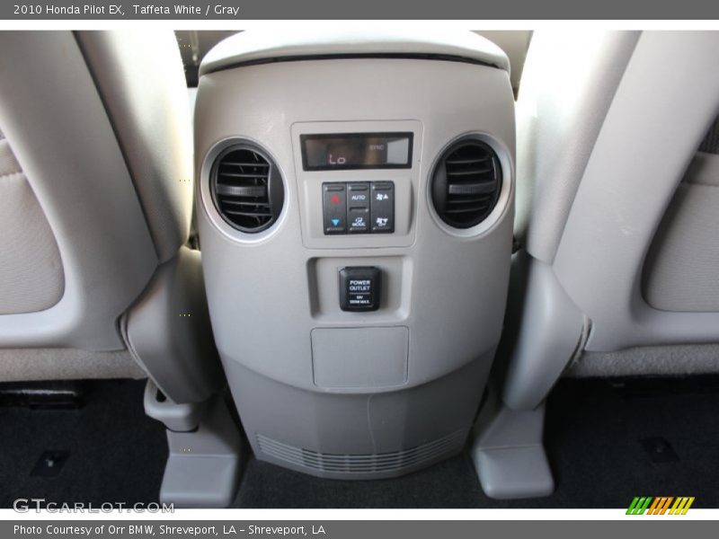 Taffeta White / Gray 2010 Honda Pilot EX