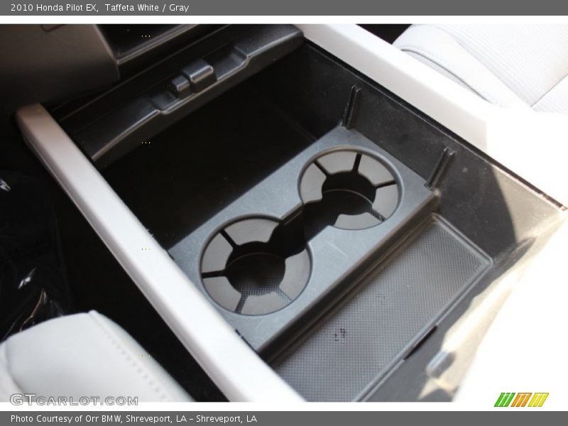Taffeta White / Gray 2010 Honda Pilot EX