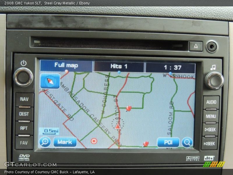Steel Gray Metallic / Ebony 2008 GMC Yukon SLT