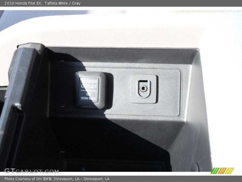 Taffeta White / Gray 2010 Honda Pilot EX