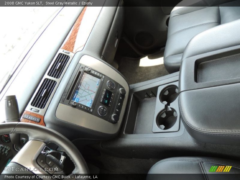 Steel Gray Metallic / Ebony 2008 GMC Yukon SLT