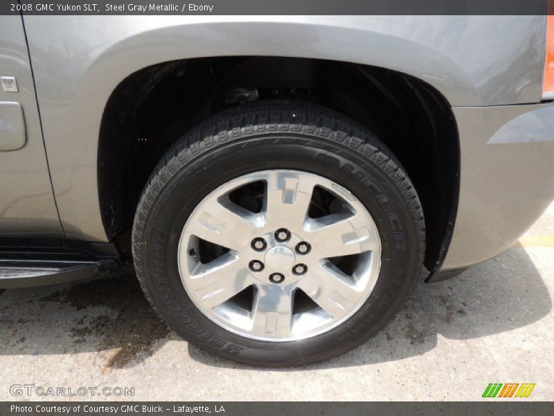 Steel Gray Metallic / Ebony 2008 GMC Yukon SLT