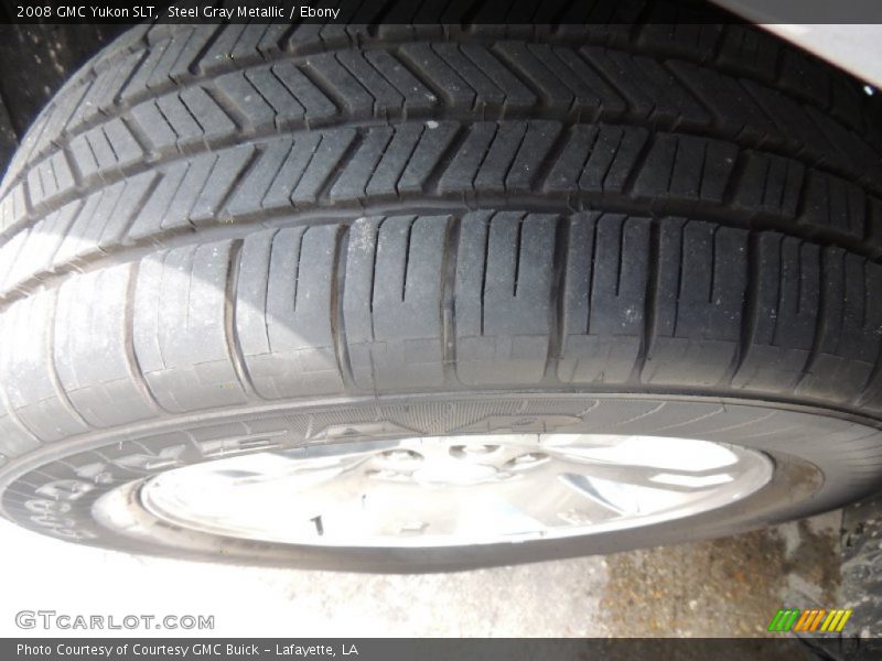 Steel Gray Metallic / Ebony 2008 GMC Yukon SLT
