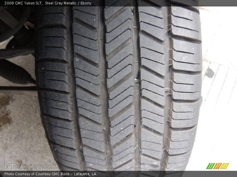 Steel Gray Metallic / Ebony 2008 GMC Yukon SLT