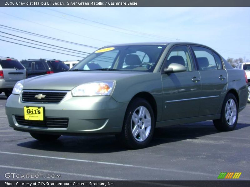 Silver Green Metallic / Cashmere Beige 2006 Chevrolet Malibu LT Sedan