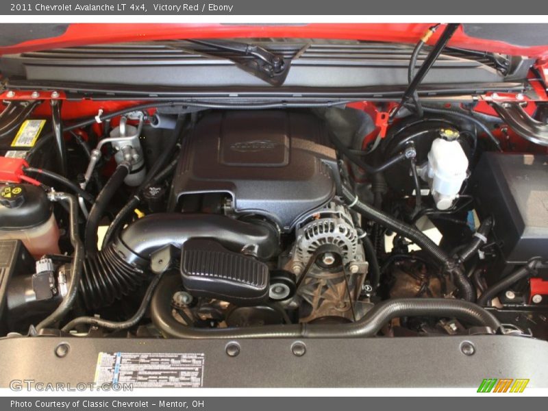  2011 Avalanche LT 4x4 Engine - 5.3 Liter OHV 16-Valve Flex-Fuel Vortec V8