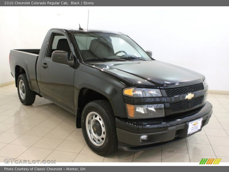Black / Ebony 2010 Chevrolet Colorado Regular Cab