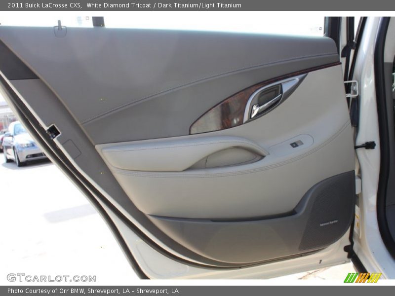 White Diamond Tricoat / Dark Titanium/Light Titanium 2011 Buick LaCrosse CXS