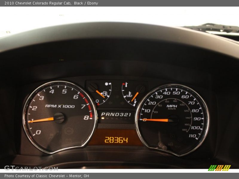  2010 Colorado Regular Cab Regular Cab Gauges