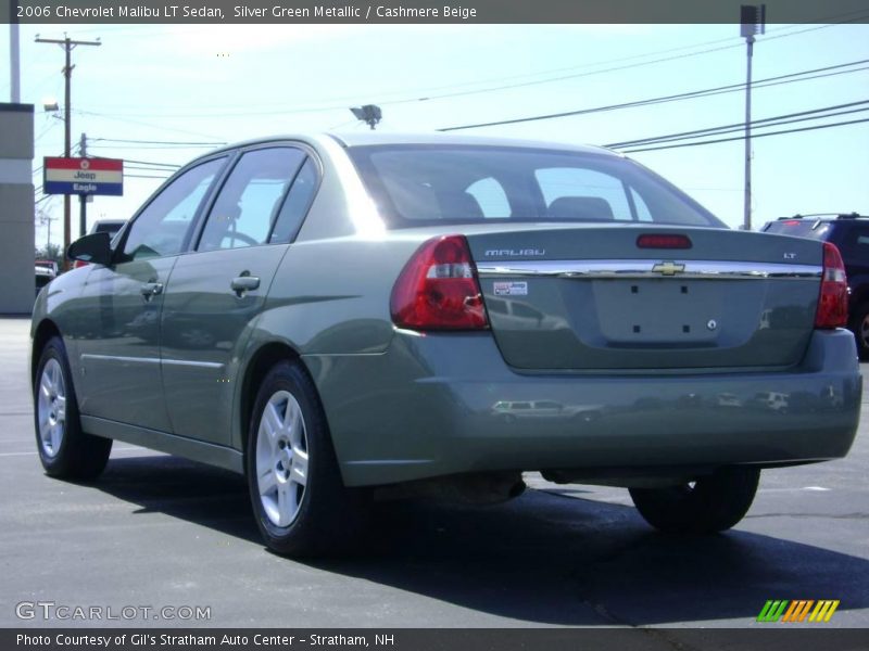 Silver Green Metallic / Cashmere Beige 2006 Chevrolet Malibu LT Sedan