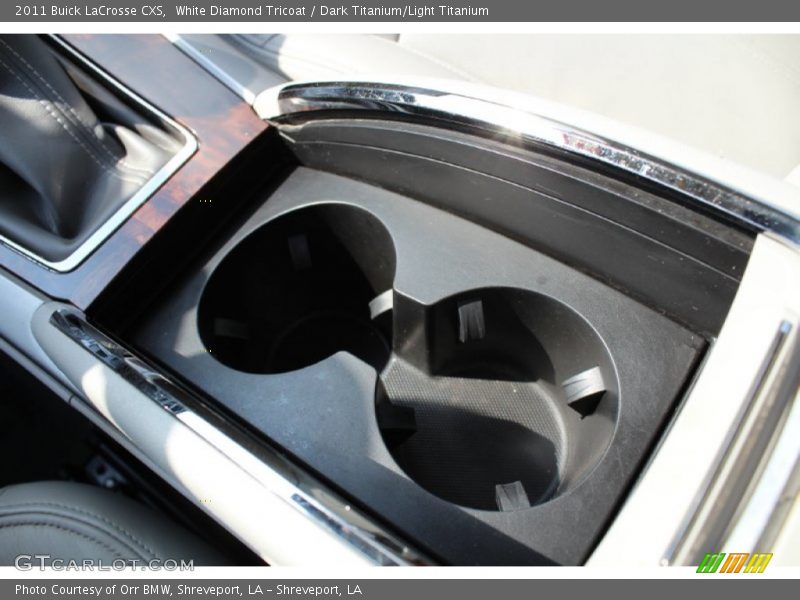 White Diamond Tricoat / Dark Titanium/Light Titanium 2011 Buick LaCrosse CXS