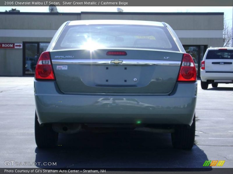 Silver Green Metallic / Cashmere Beige 2006 Chevrolet Malibu LT Sedan