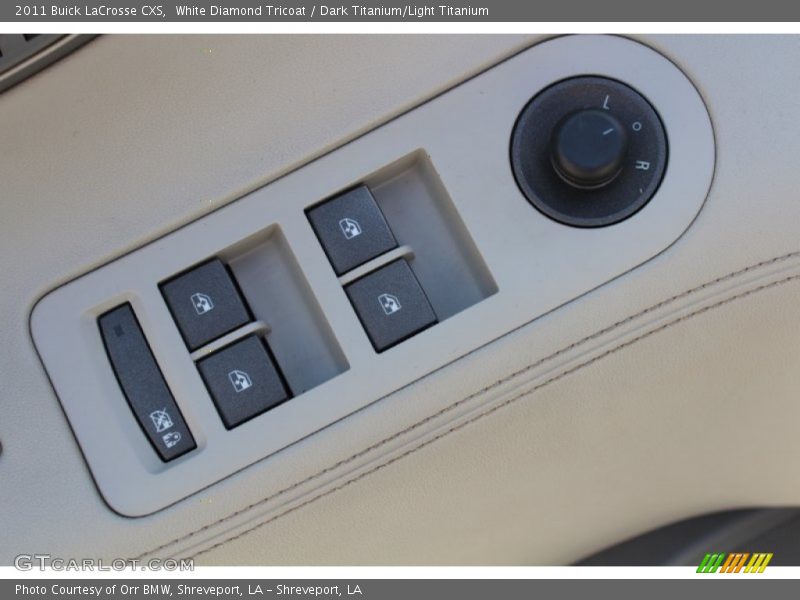 White Diamond Tricoat / Dark Titanium/Light Titanium 2011 Buick LaCrosse CXS