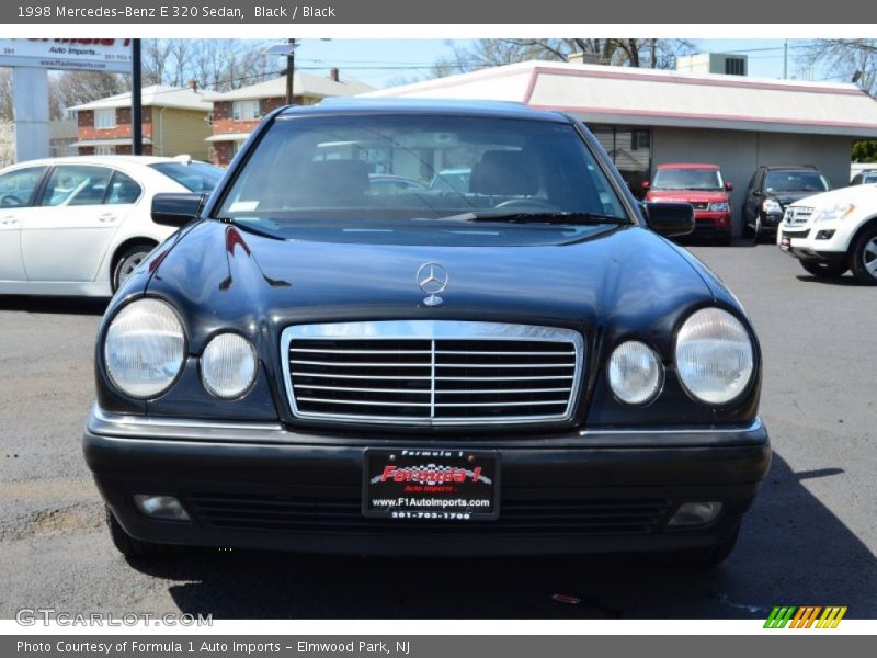 Black / Black 1998 Mercedes-Benz E 320 Sedan