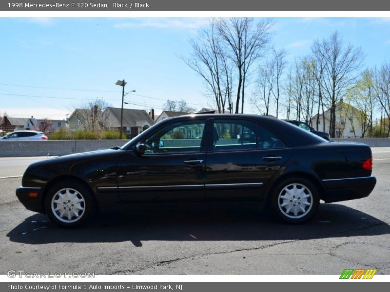 Black / Black 1998 Mercedes-Benz E 320 Sedan